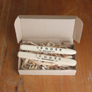 A Pair Of Hand Whittled Clothes Pegs