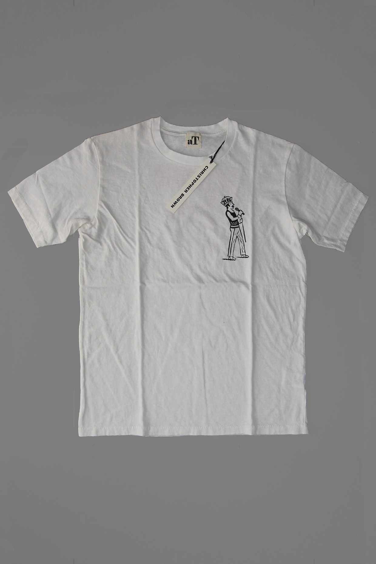 At Christopher Brown Heroes Alphabet Tshirt image 1