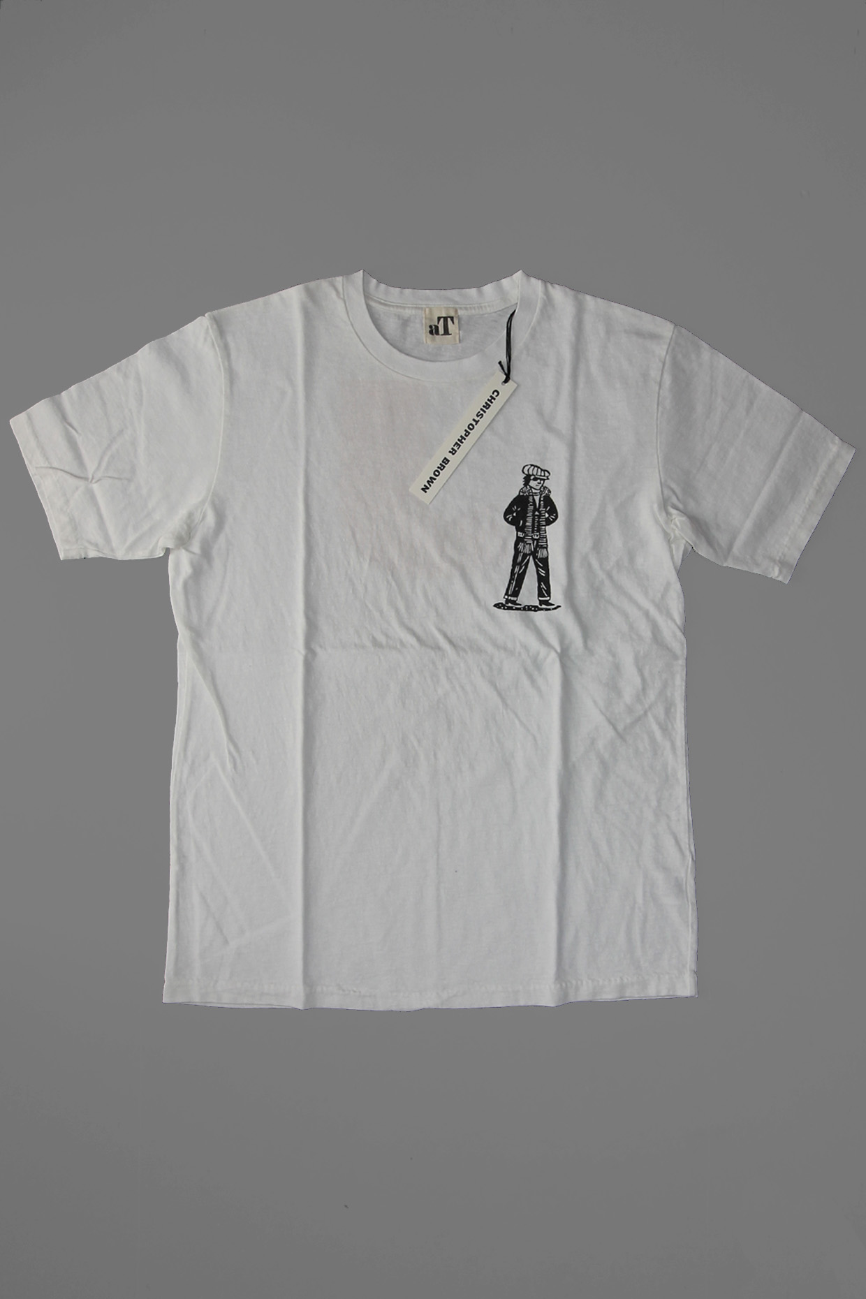 At Christopher Brown Heroes Alphabet Tshirt image 1