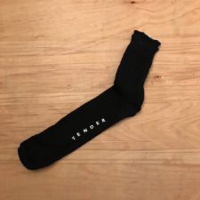 Hand Linked Indigo Cotton Socks