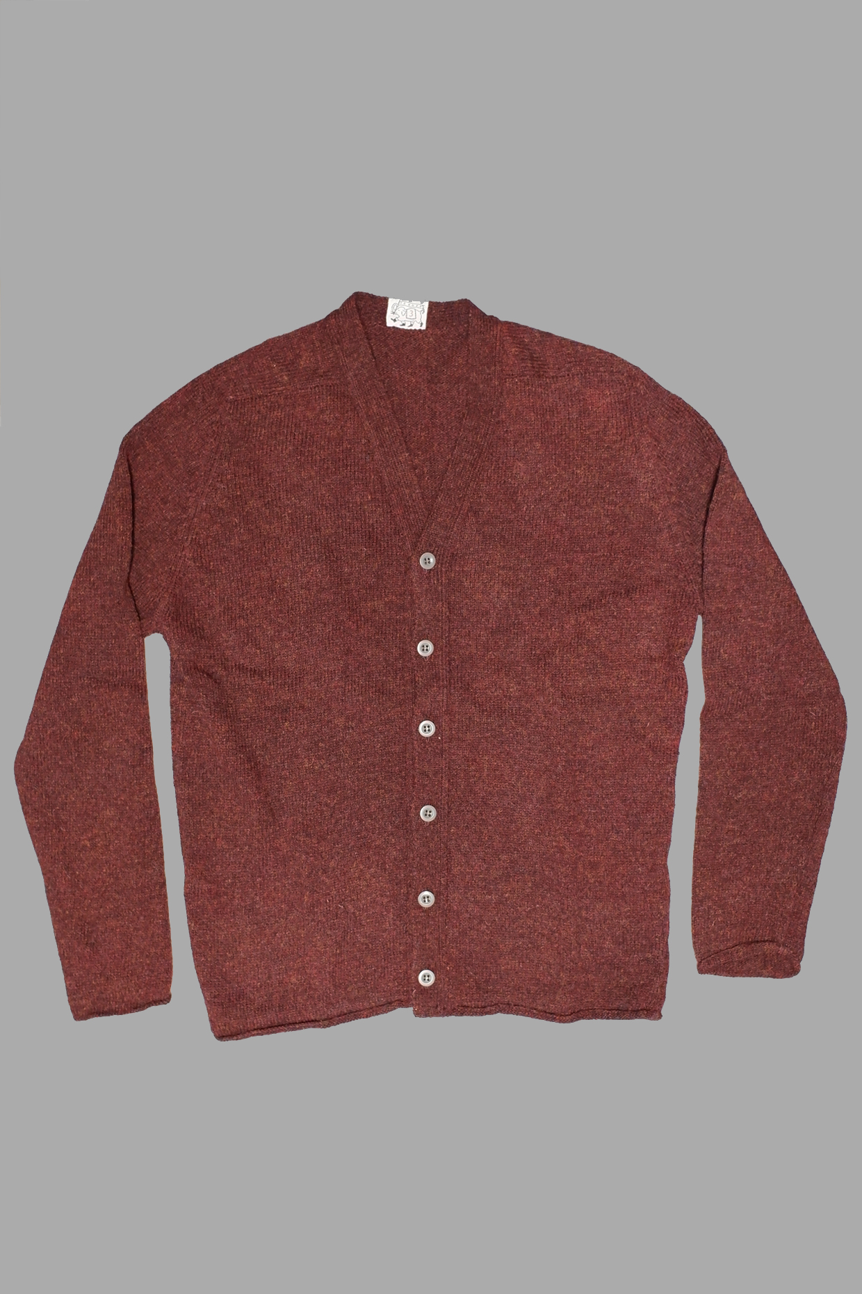 Type 727 Rolled Edge Crew Neck Cardigan image 1