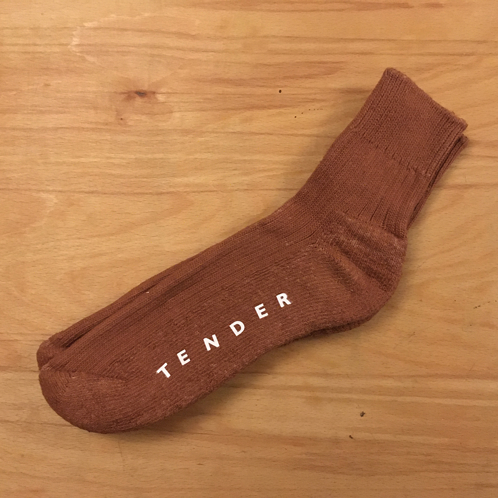 Hand Linked Cotton Socks image 1