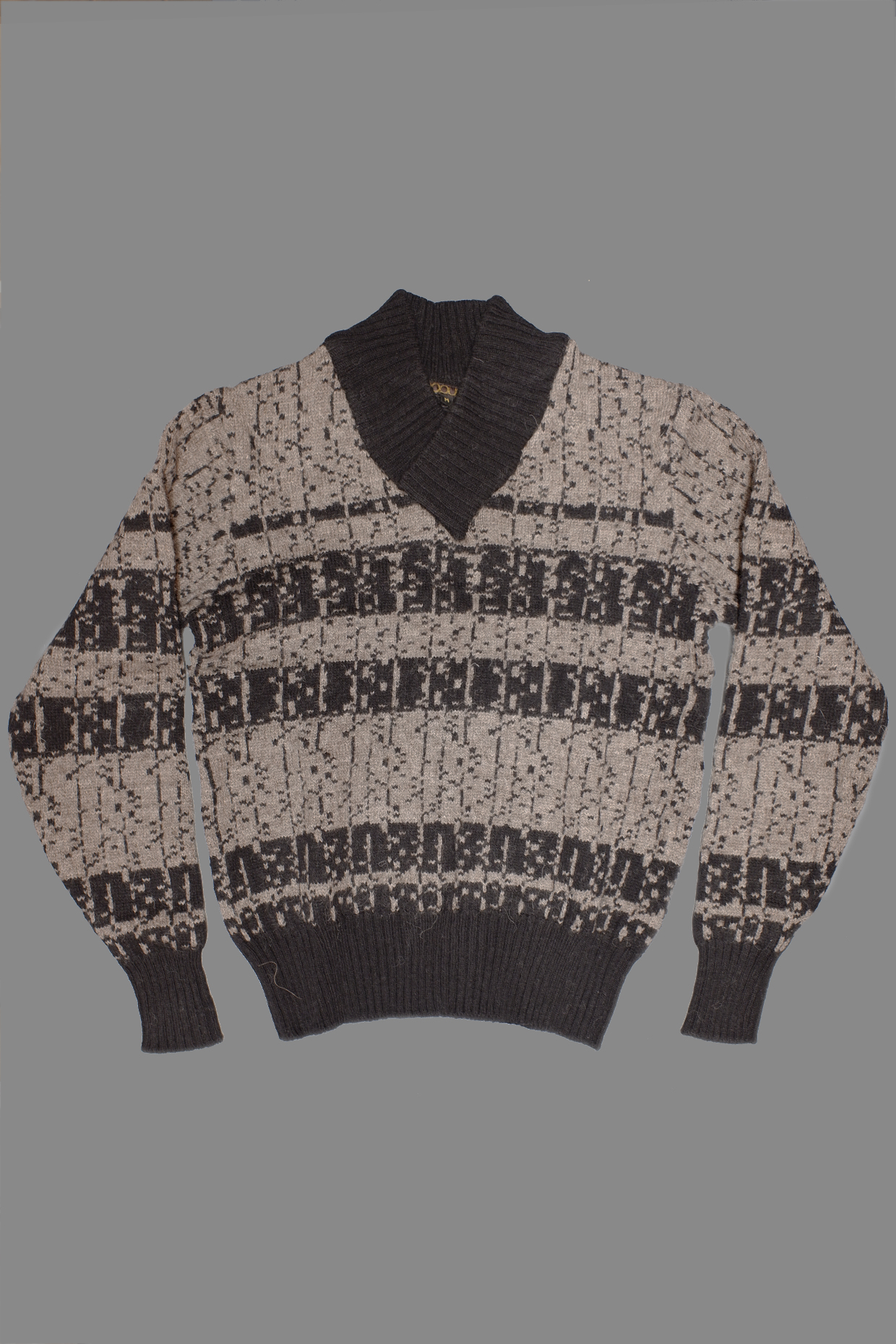 Pop Punch 'monk / Bach' Shawl Collar Pullover image 1