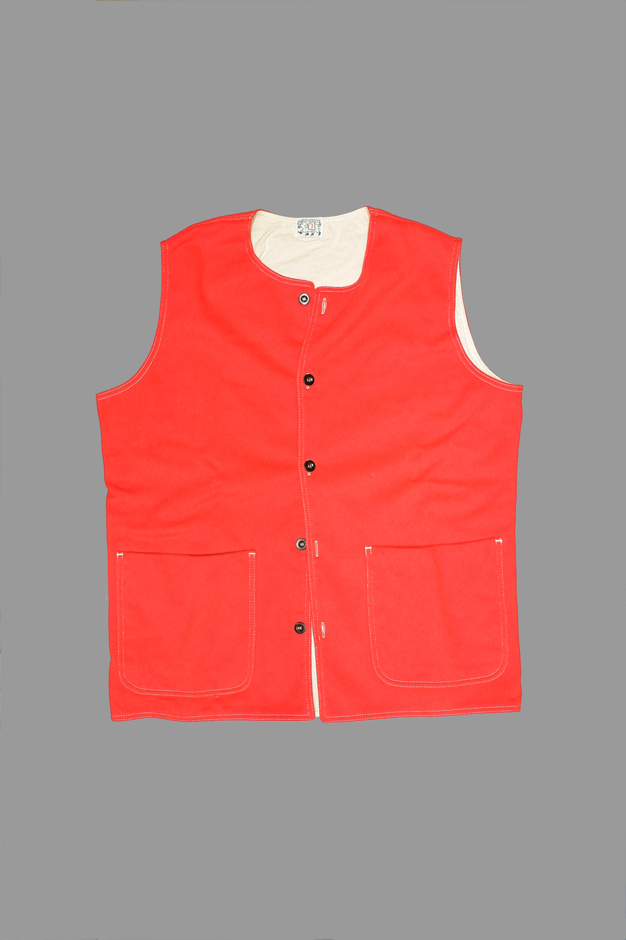 Weaver's Stock Type Ws621 Collarless Vest image 1