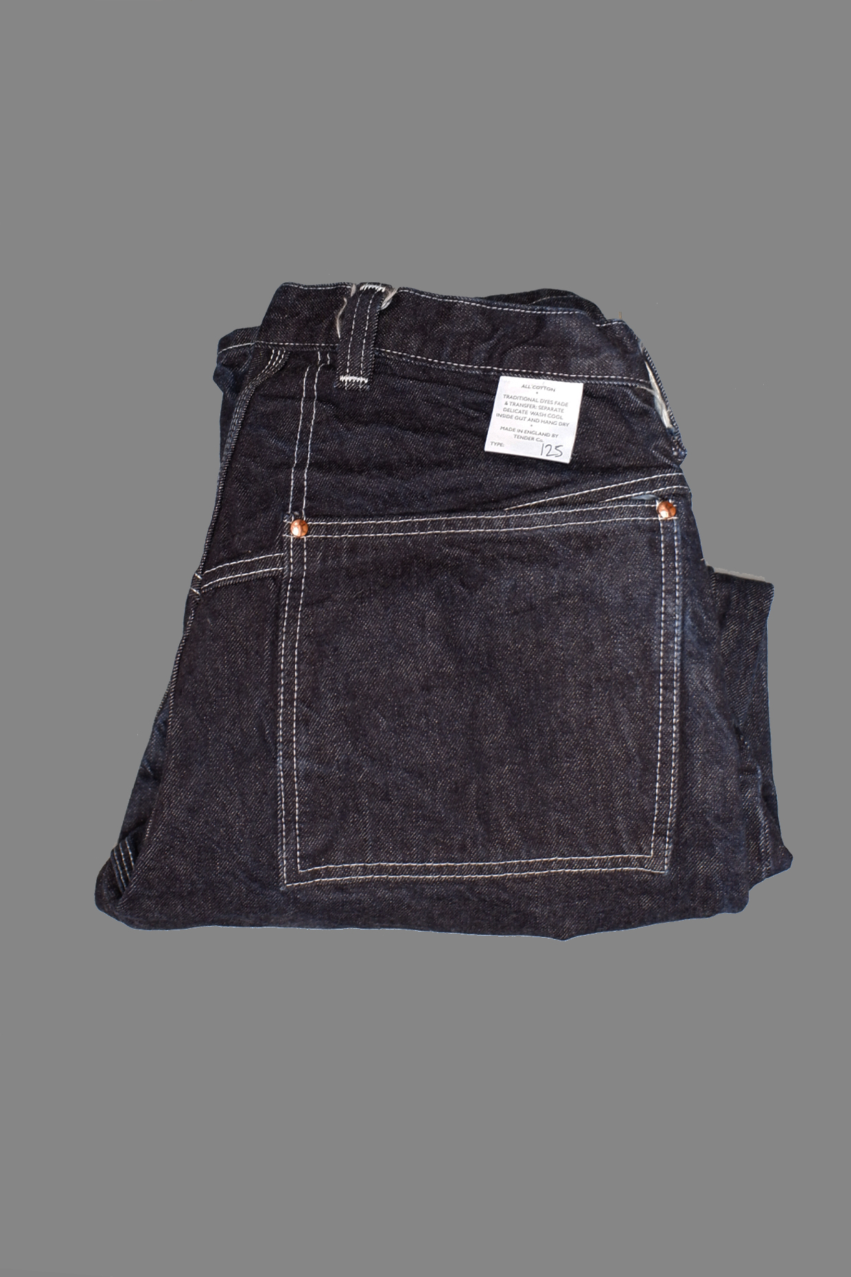 TENDER STORES | TYPE 125 HIGH STRAIGHT JEANS