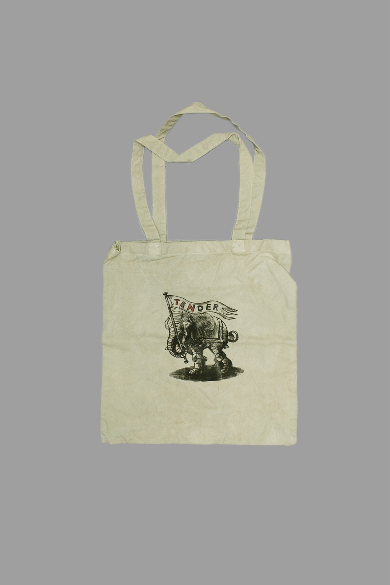 Ten Years Screen Printed Tote Bag image 1