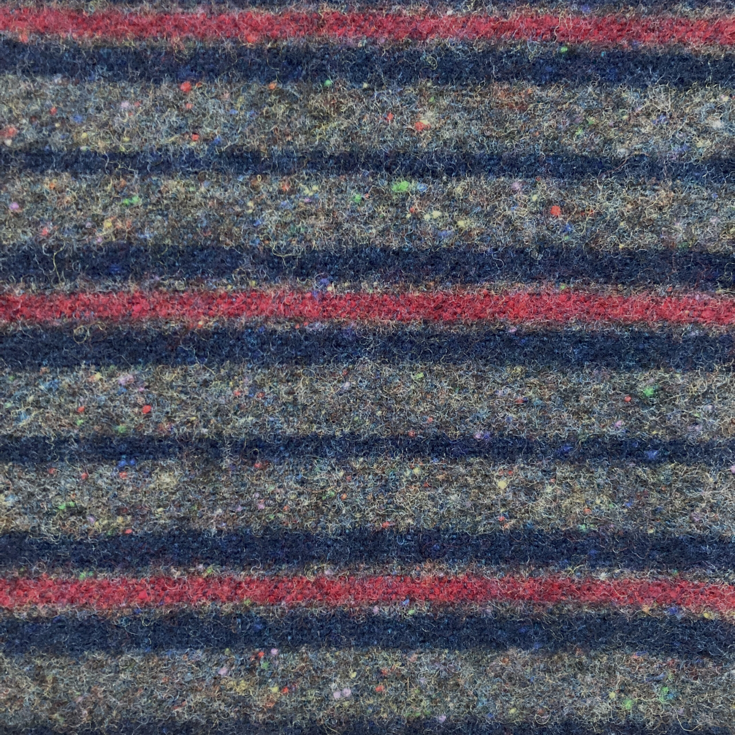 Liner Stripe Donegal Wool Blanket
