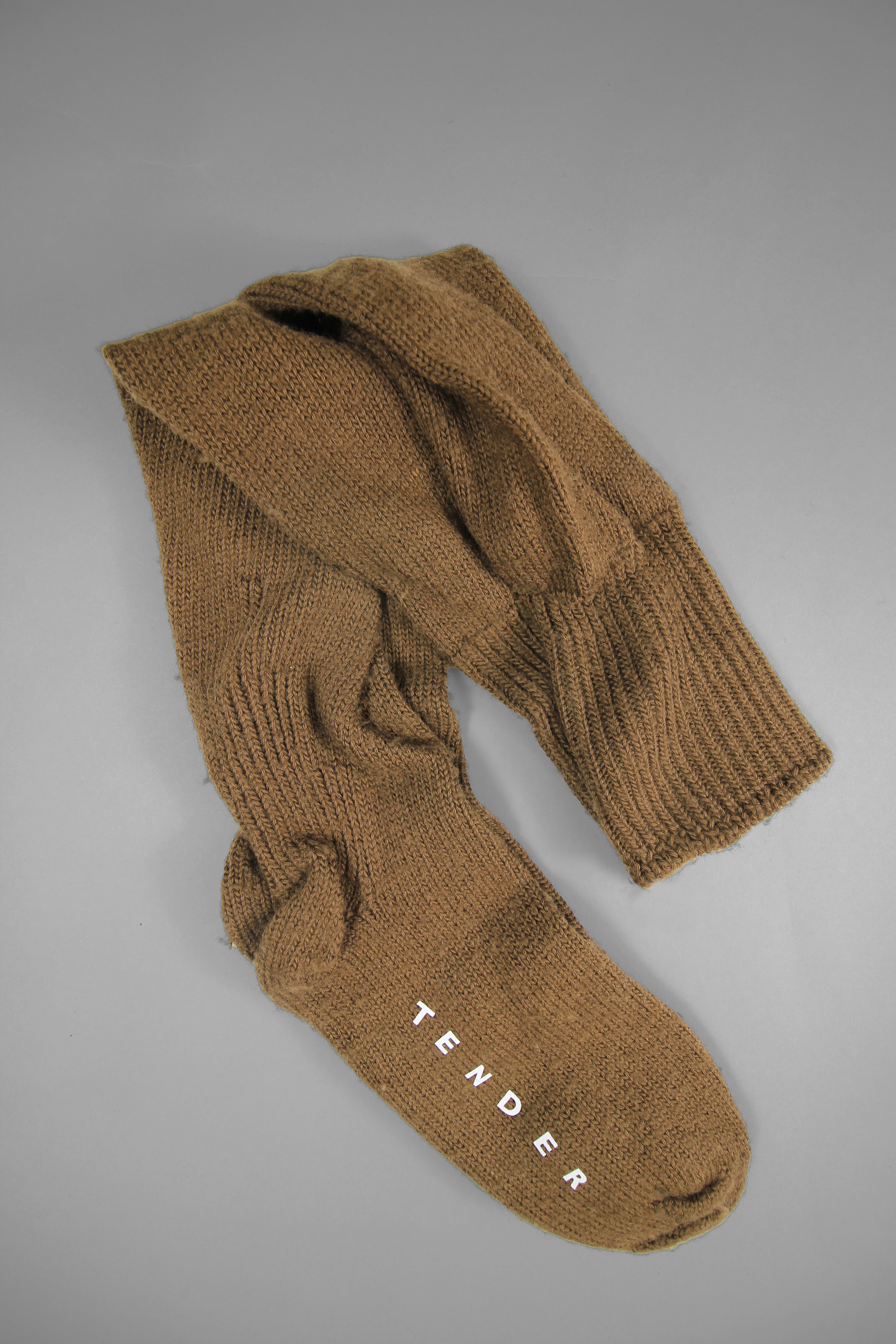 Hand Linked Wool Underground Socks image 1